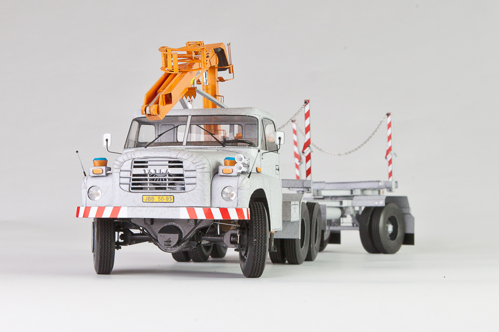 Tatra T2-148 NTP 6x6 + HIAB 670 a SLPTR Olomouc DAV-7